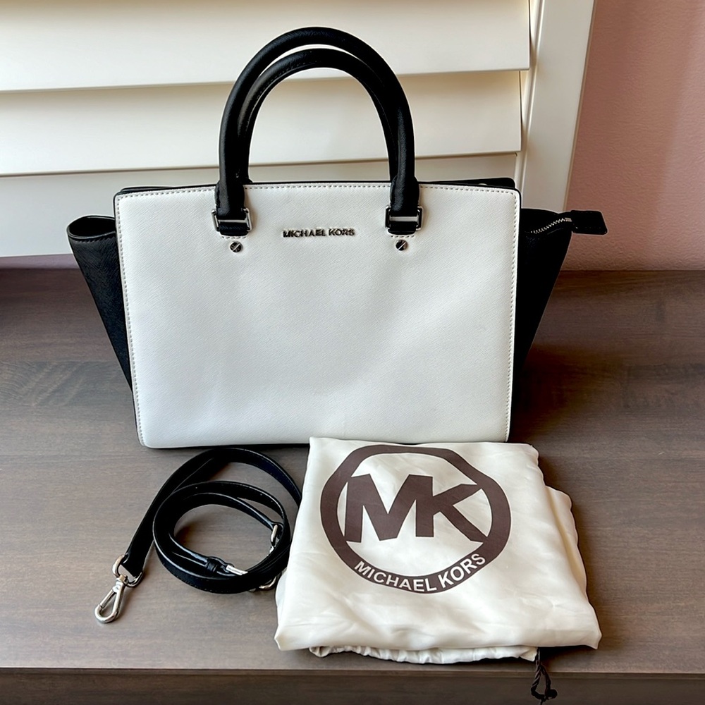 Two Tone Michael Kors Bag